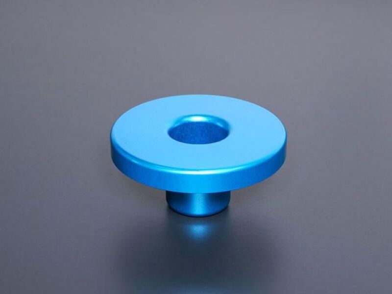 Toyota Yaris Suspension Bushings - Rear - Cusco - Rear Differential Rigid Mount Collar - Blue - `21-`27